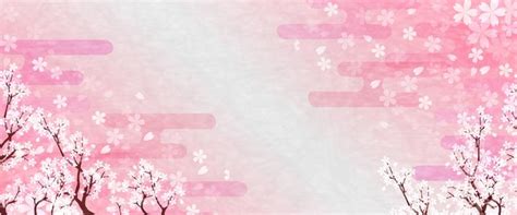 Banner youtube aesthetic pink pictures 5. Beautiful Cartoon Sakura Peach Pink Banner in 2019 ...