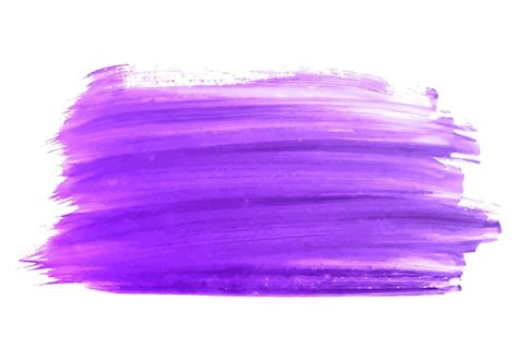 Free Vector Abstract Purple Brush Stroke Color Design