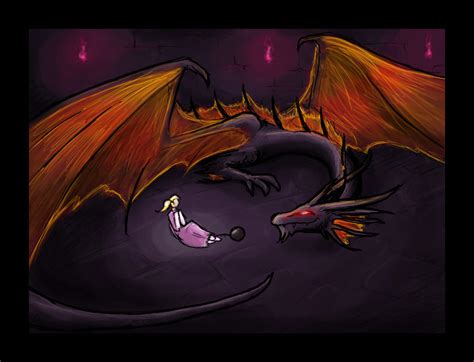 The Dragon And The Princess By Pseudolonewolf On Deviantart