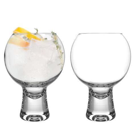 Buy Istyle Set Of 2 Gin Glasses Short Stem Glasses 19oz 540ml