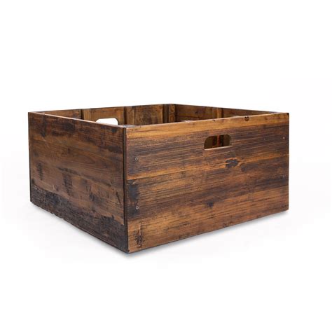 Heirloumtm Reclaimed Wood Crate And Reviews Wayfair