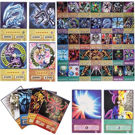 Yu Gi Oh Dark Magician Cards Yu Gi Oh Duel Monsters Anime 100pcs Gi