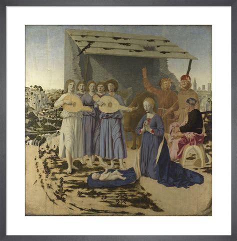 The Nativity Art Print By Piero Della Francesca King And Mcgaw