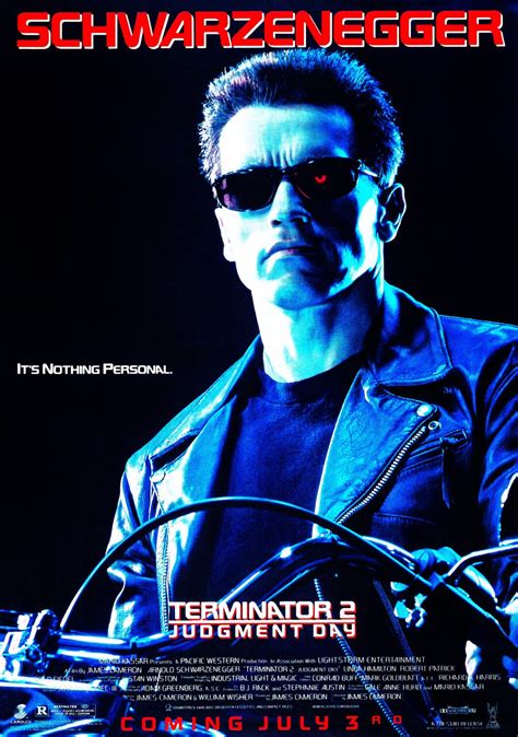 Terminator 2 Judgement Day Movie Poster Classic 90s Vintage Poster