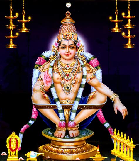 Lord Ayyappa Hindu God Of Sabarimala Hindu Devotional Blog
