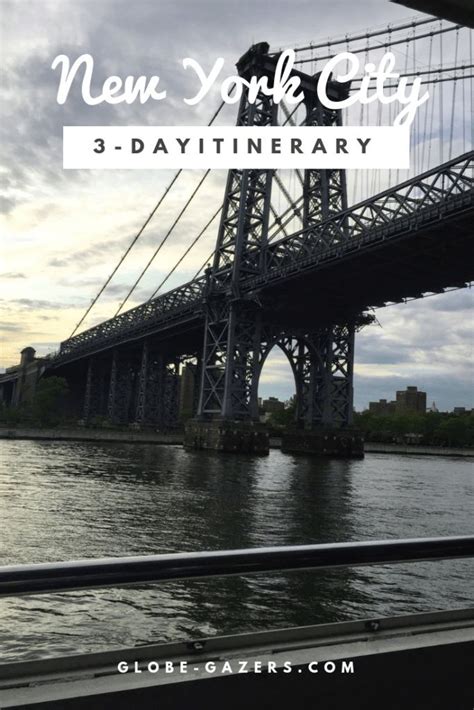 Nyc 3 Day Itinerary A Guide For First Timers New York Travel Guide