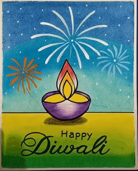 Drawing On Diwali Festival Drawing Diwali Drawing In 2021 Diwali