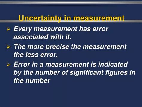 Ppt Uncertainty In Measurement Powerpoint Presentation Free Download