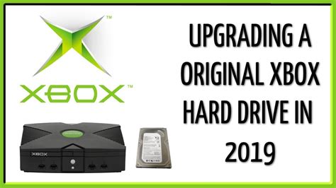 How I Upgrade A Original Xbox Hard Drive 2019 Youtube