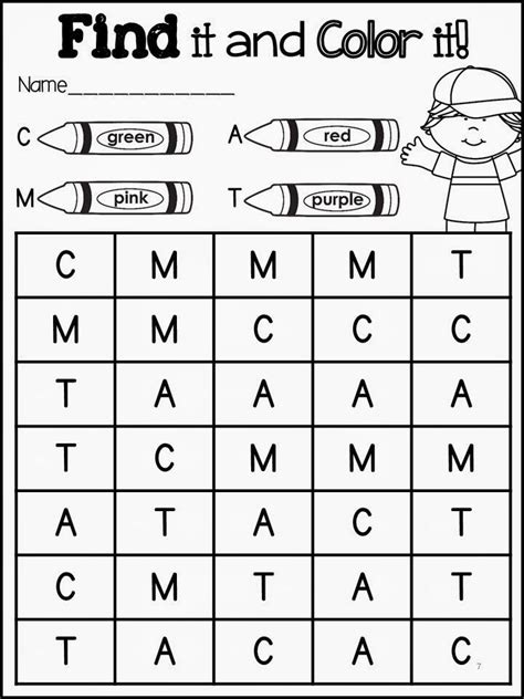 Printable Worksheets To Identify Letters And Numbers