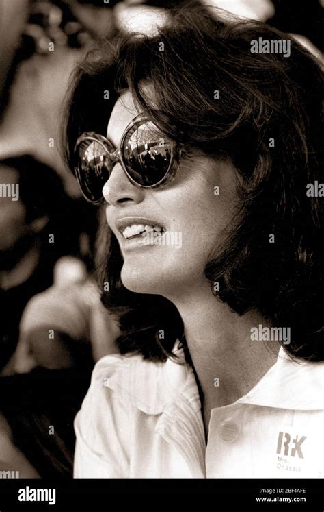 Former First Lady Of The United States Jacqueline Kennedy Onassis