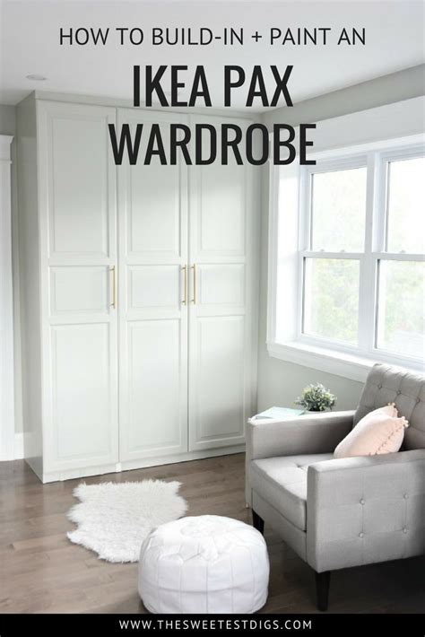 Get A Stunning Closet With This Ikea Pax Hack Ikea Pax Wardrobe Build A Closet Ikea Wardrobe