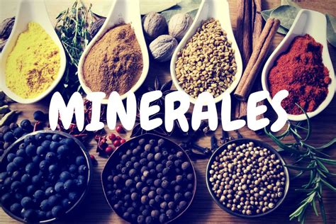 Minerales Esenciales Imprescindibles Para La Dieta Micronutrientes Online