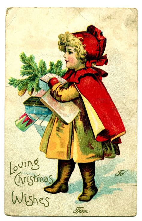 Free Clipart Vintage Christmas Cards Antique Images Free Christmas