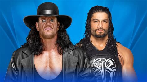 Wrestlemania 33 Main Event The Undertaker Vs Roman Reigns Final Game