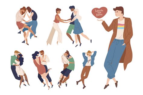 Different Types Of Sexuality People Illustrations ~ Creative Market