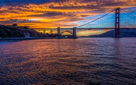Fonds Décran Golden Gate Bridge San Francisco Californie Etats Unis
