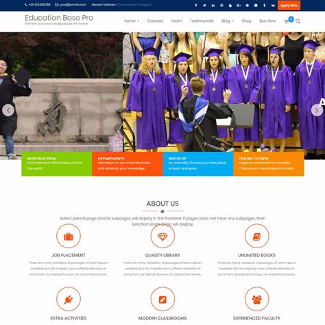 17 Best Education Wordpress Themes And Templates For 2020