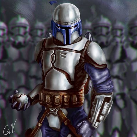 Jango Fett By Darkedny On Deviantart Star Wars Poster Star Wars Fan Art Star Wars Art