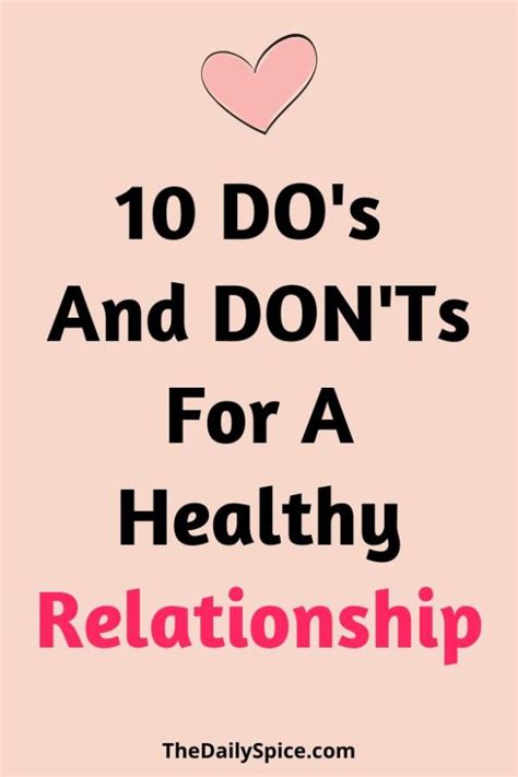 10 Secret Tips For A Healthy Relationship The Daily Spice