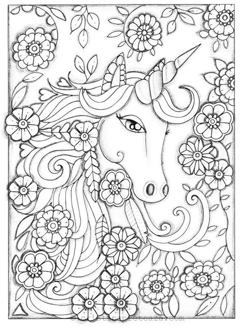 Planse De Colorat Cu Unicorni Animale Unicorni De Colorat P20