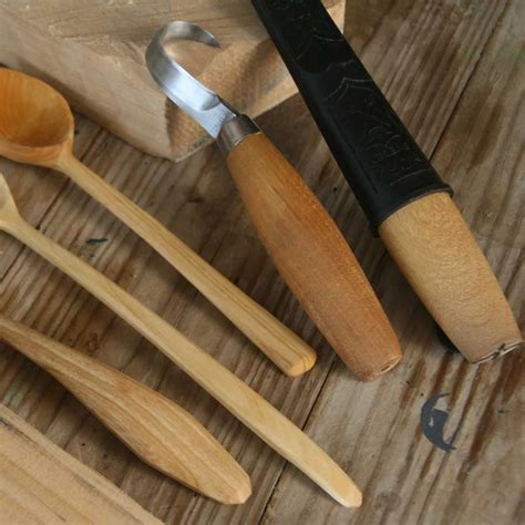 Herramientas Para La Talla De Cucharas En Madera Spoon Carving