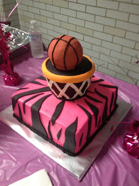 Girls Basketball Cake Basketball Cake Cake Birthday Treats