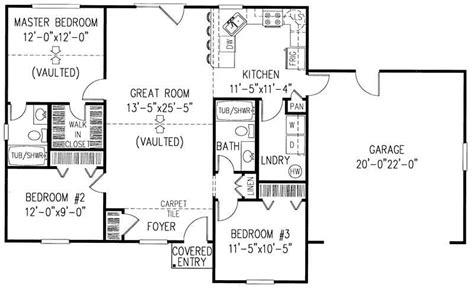55 House Plans 1200 Sq Ft 2 Story