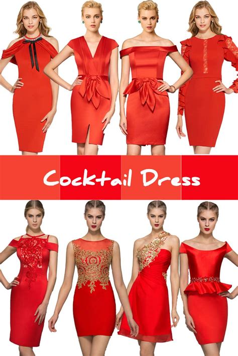 Beautiful Red Cocktail Dress For U Choose Your Style Product Id 11892972 11918322