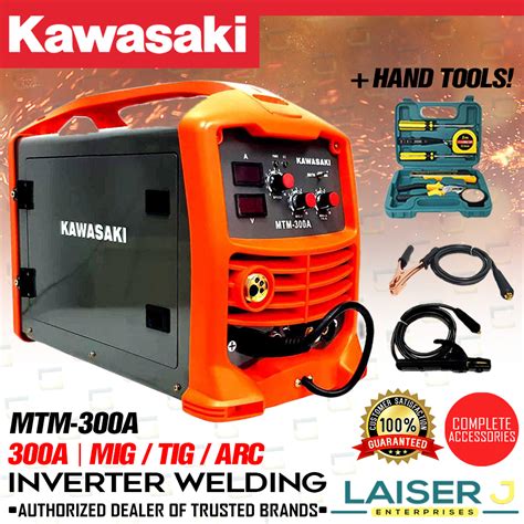 Kawasaki MIG TIG ARC Inverter Welding Machine 300A MTM 300A With