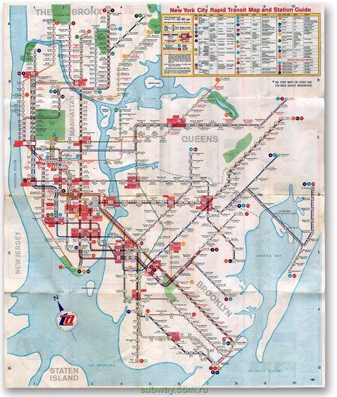 Subway Subculture Old Subway Map 1967