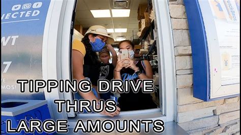 Tipping Drive Thru Workers Large Amounts On A Motorcycle Youtube