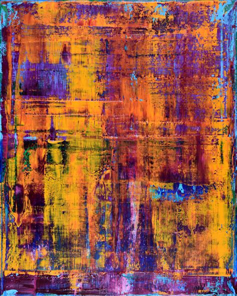 Abstract Expressionism Color Field Painting At