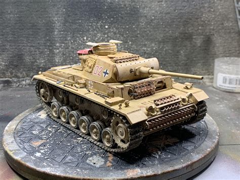 Tamiya 135 Panzer Iii Ausf L Finished Had A Lot Of Fun Trying New