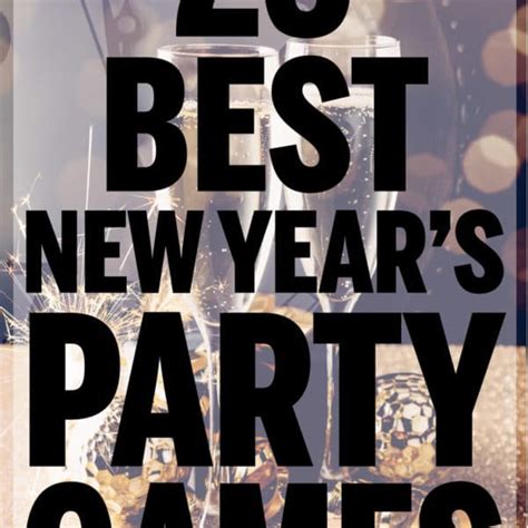 16 hilarious new years eve games play party plan