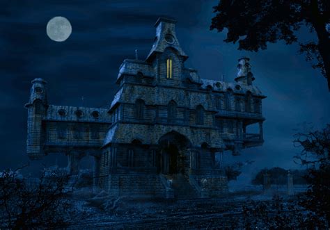 Haunted House Wallpaper Animated