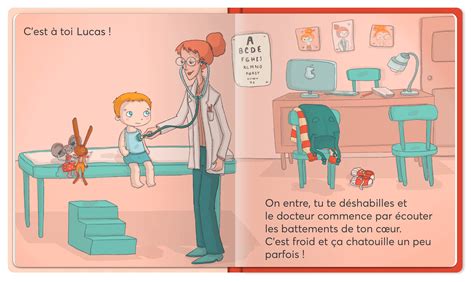 Livre personnalisé Chez le docteur Bébé Enfant LesEnfantsRoy