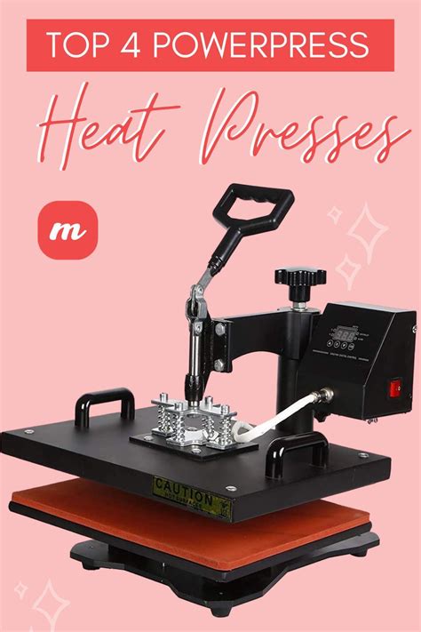 Top 4 Powerpress Heat Presses Vinyl Craft Projects Heat Press Vinyl