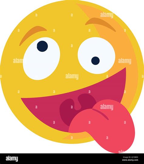 Isolated Yellow Emoticon Laughing Out Loud Lol Vector Stock Vector Image And Art Alamy