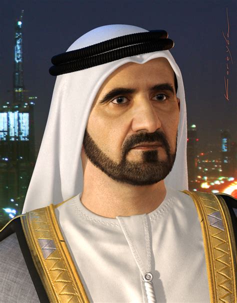 She is the mother of twelve of. 3D / CG portrait: Sheikh Mohammed Bin Rashid Al Maktoum ...