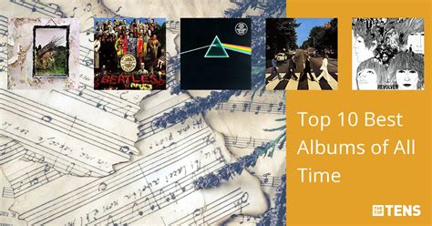 Best Albums Of All Time Top 10 Albums Thetoptens