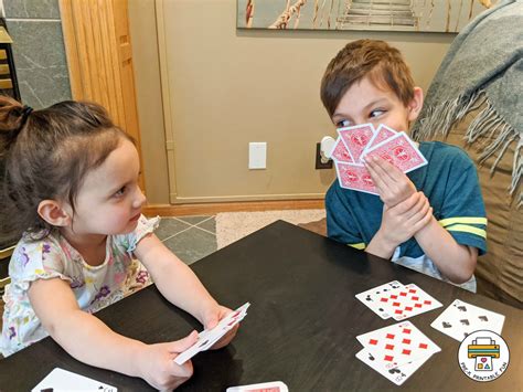 Card Games For Early Learners Pre K Printable Fun