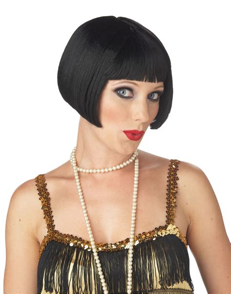 See more ideas about louise brooks, 1920s bob haircut, 1920s. Flirty Flapper 20s Adult Costume Wig - Black 19519704439 ...
