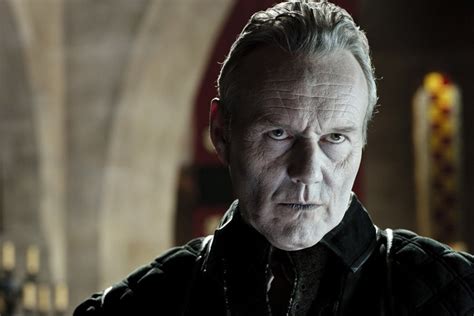 Anthony Stewart Head As Uther Pendragon In A Scene From Merlin