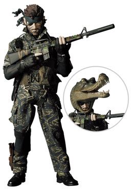 Metal Gear Solid 3 Snake Eater Naked Snake Real Action Heroes