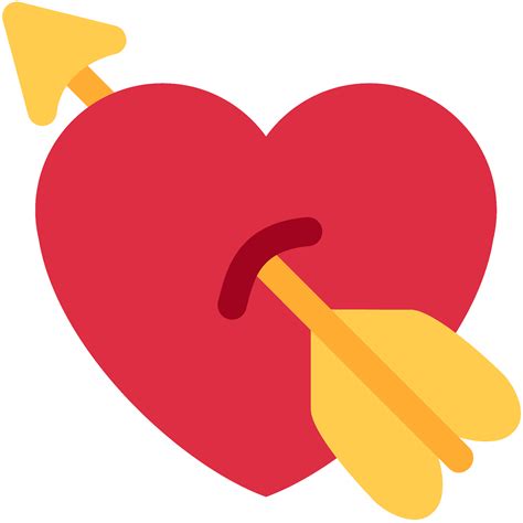 Corazón Con Flecha Clipart Dibujos Animados Descargar Gratis Creazilla