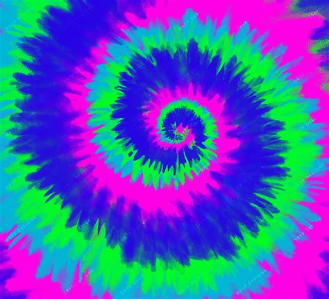 Neon Tie Dye Backgrounds