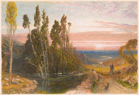 Spencer Alley Landscapes By Samuel Palmer 19th Century