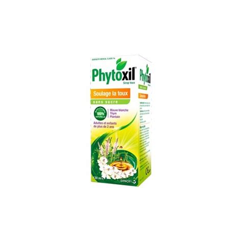 Sanofi Phytoxil Sirop Toux Sans Sucre Flacon Ml Pharmacie Saint Bruno