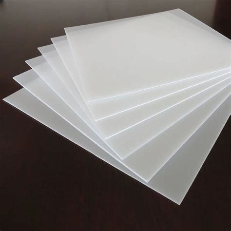 Matte Acrylic Sheet Frosted Cast Acrylic Frosted Sheet 12202440mm